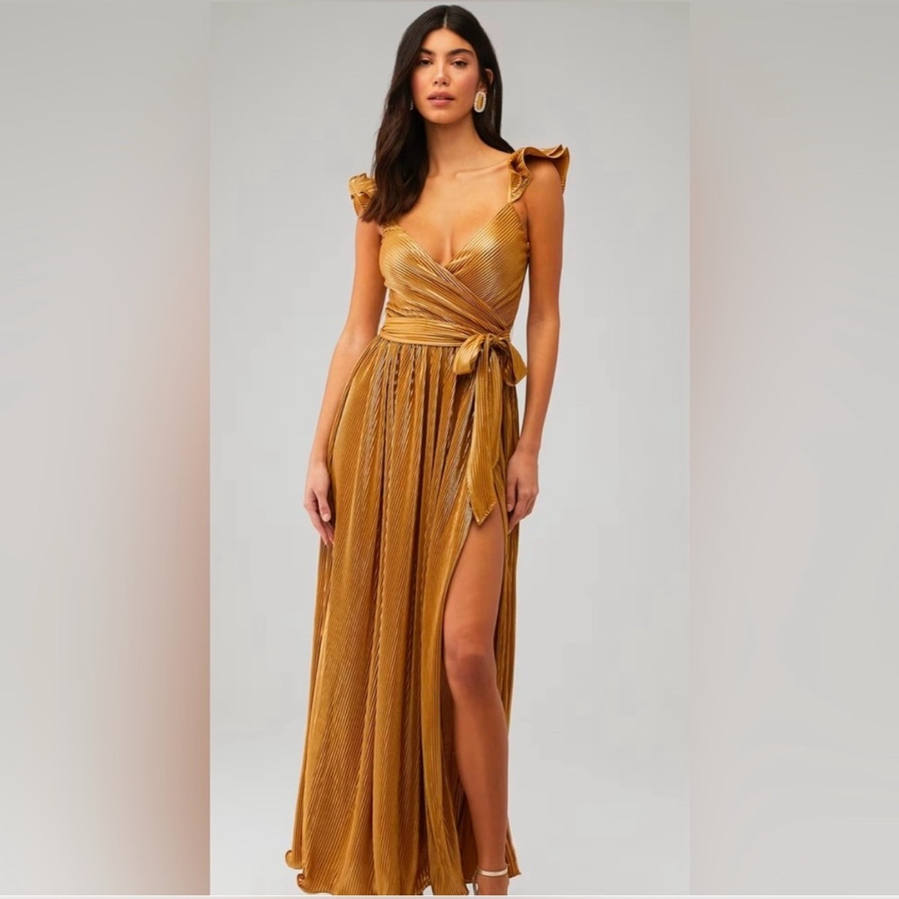NWT Gold SAYLOR Dress